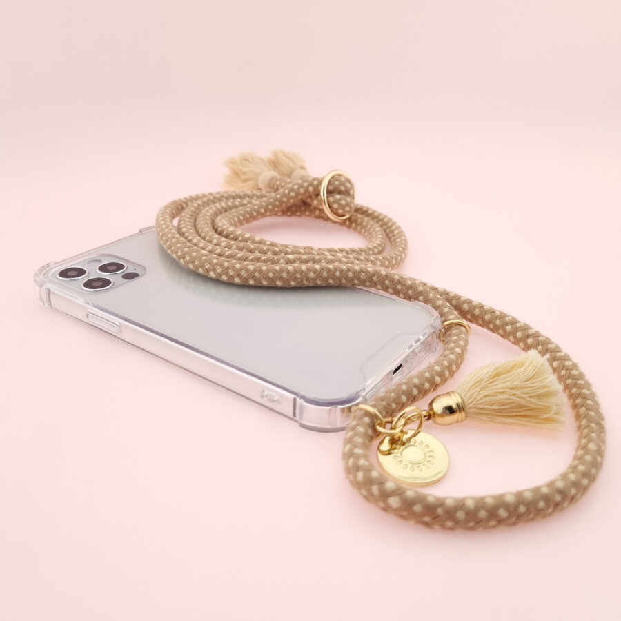 Boho Handykette TOFFEE inkl. Case