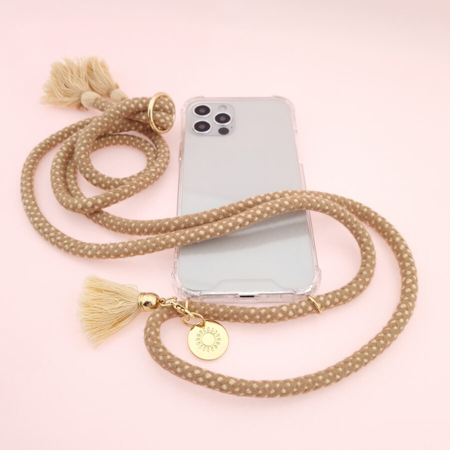 Boho Handykette TOFFEE inkl. Case – Bild 3