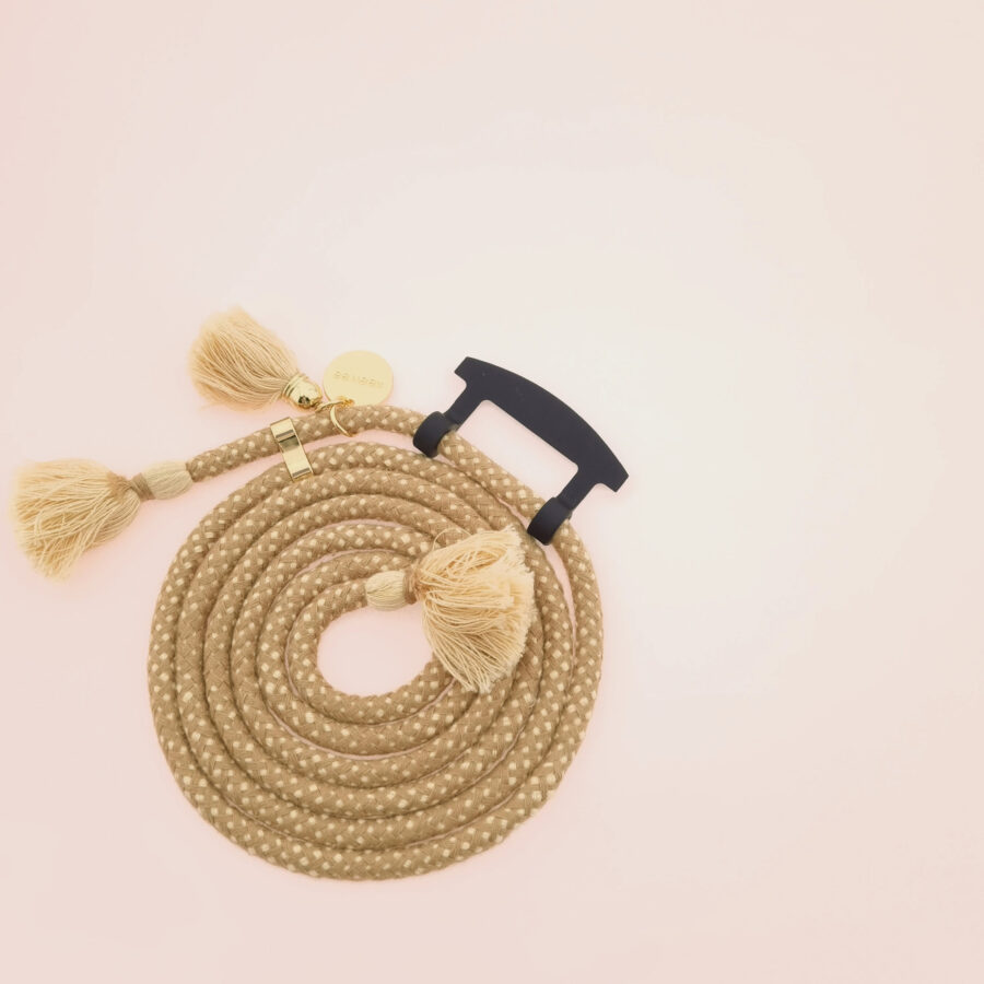 BOHO Handykette BLACK & TOFFEE Gold inkl. DUO Case – Bild 6