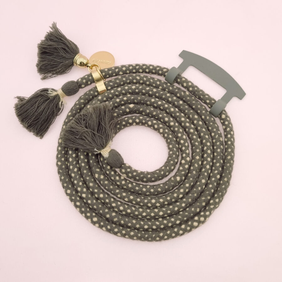 Boho Handykordel GREY PEPPER Gold für DUO Case – Bild 2
