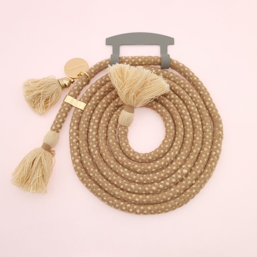 BOHO Handykette GREY & TOFFEE Gold inkl. DUO Case – Bild 7