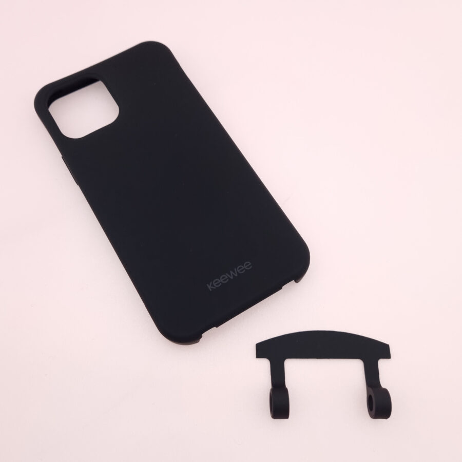 DUO Case BLACK inkl. Connector für 2in1 Handykette
