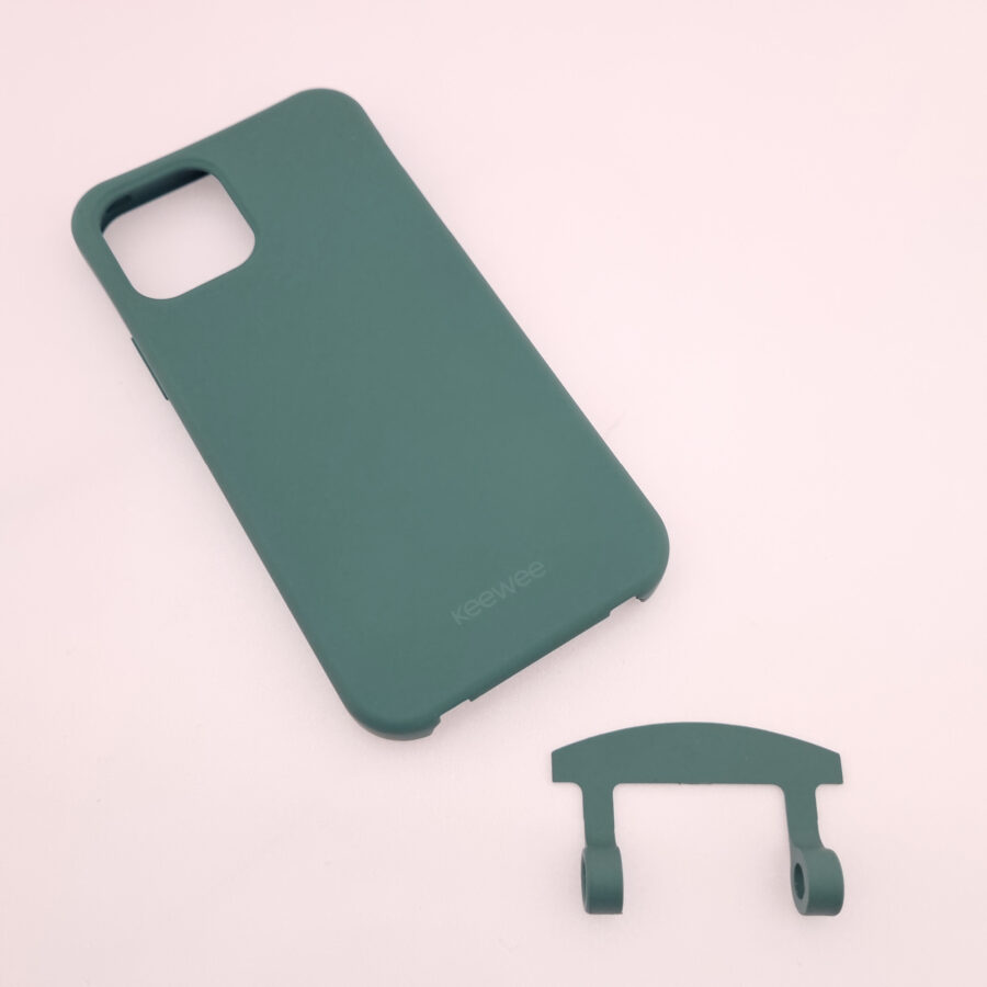 DUO Case PETROL inkl. Connector für 2in1 Handykette