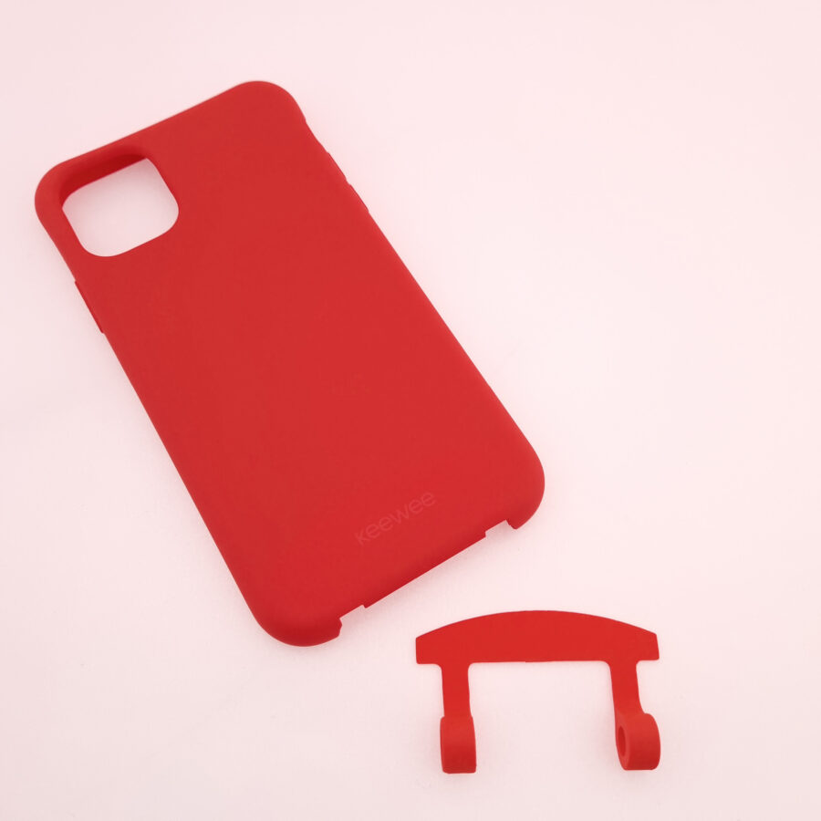 DUO Case RED inkl. Connector für 2in1 Handykette