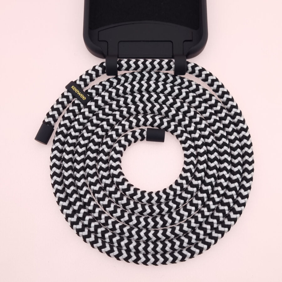Handykette Just Mix BLACK & ZEBRA inkl.  DUO Case – Bild 2