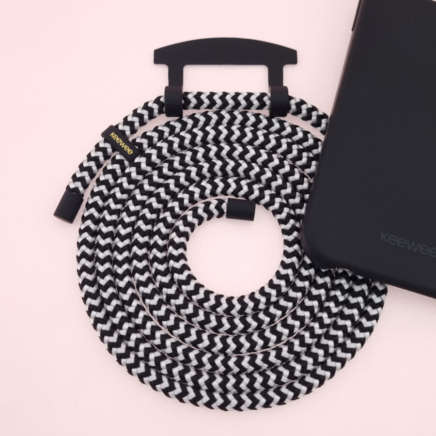 Handykette Just Mix BLACK & ZEBRA inkl.  DUO Case – Bild 3