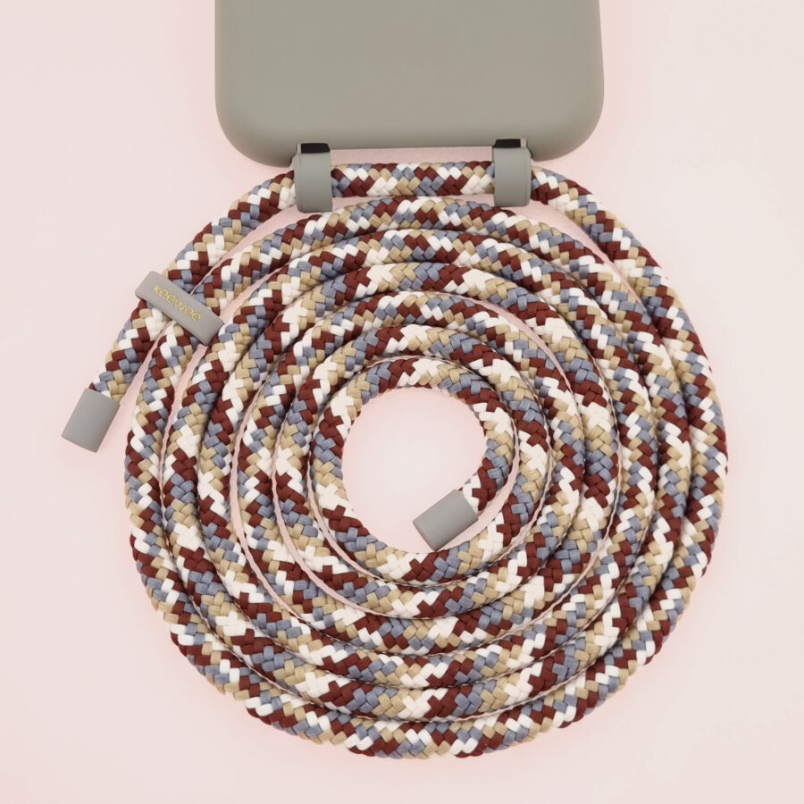 Handykette JUST MIX GREY & COOKIE inkl. DUO Case