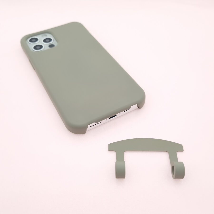 Handykette Just Mix GREY & NEON Snap inkl. DUO Case – Bild 4