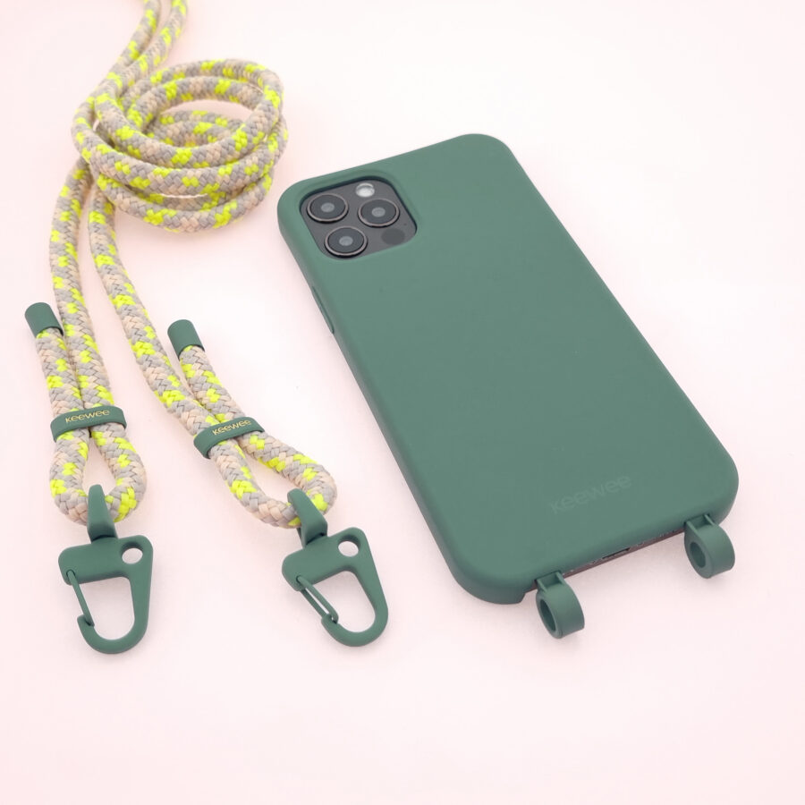 Handykette Just Mix PETROL & NEON Snap inkl. DUO Case – Bild 2