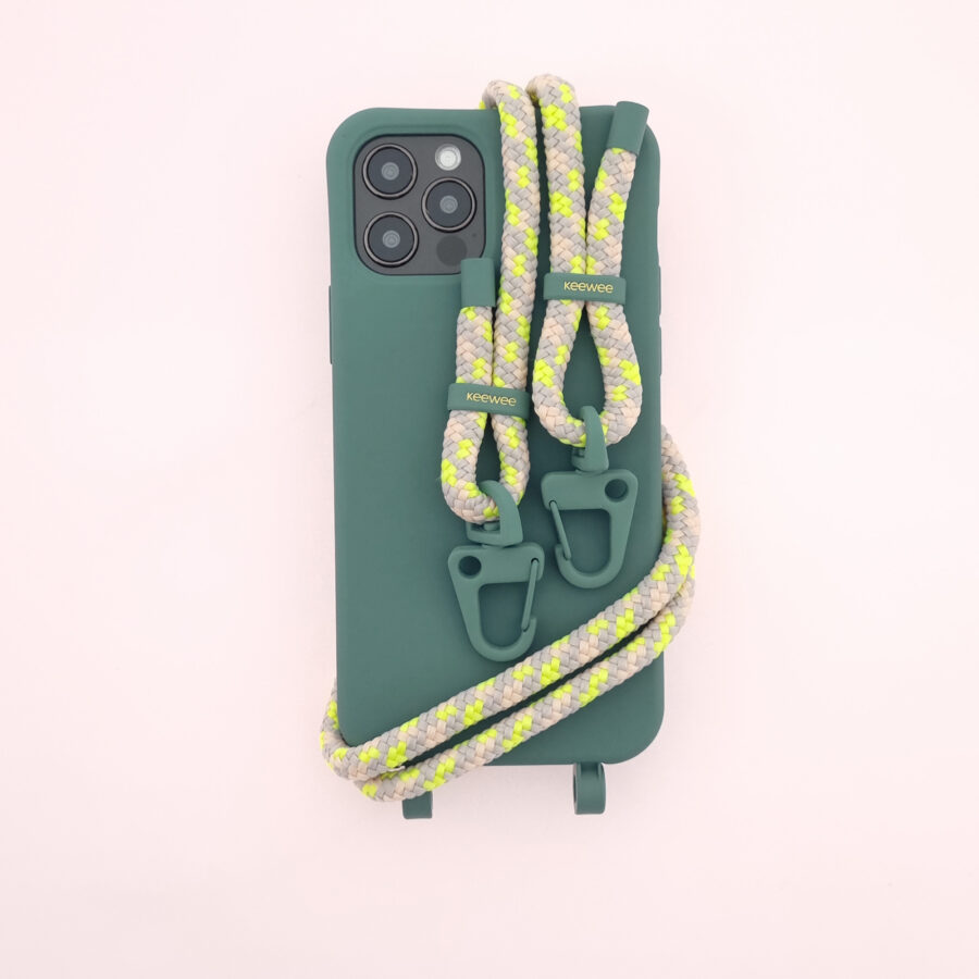 Handykette Just Mix PETROL & NEON Snap inkl. DUO Case – Bild 3