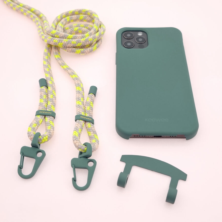 Handykette Just Mix PETROL & NEON Snap inkl. DUO Case – Bild 5