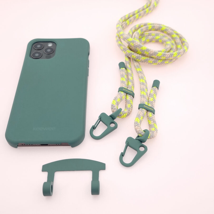 Handykette Just Mix PETROL & NEON Snap inkl. DUO Case – Bild 6