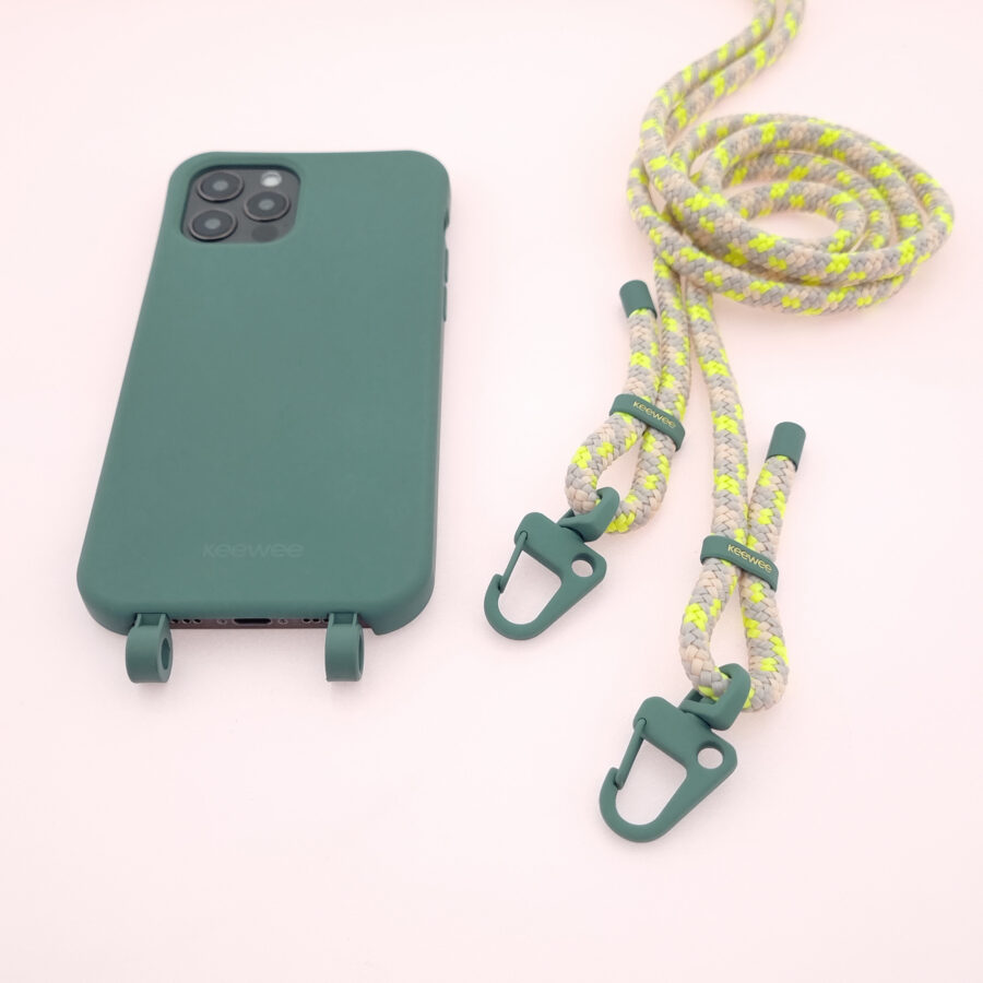 Handykette Just Mix PETROL & NEON Snap inkl. DUO Case – Bild 7