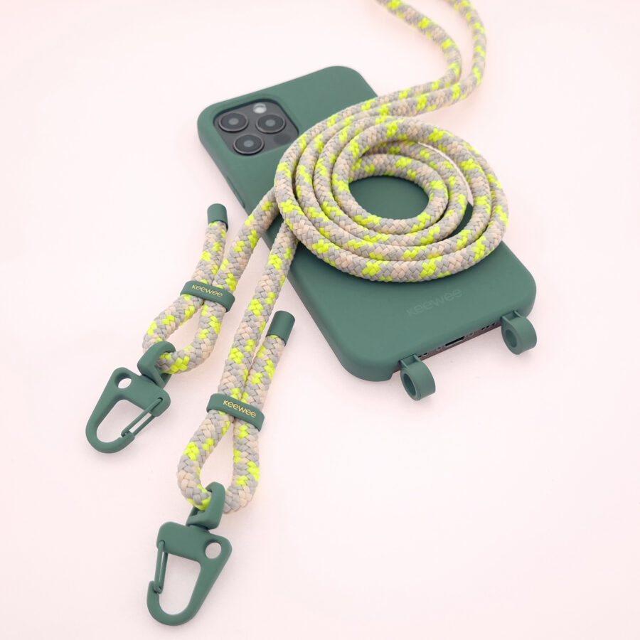Handykette Just Mix PETROL & NEON Snap inkl. DUO Case – Bild 8