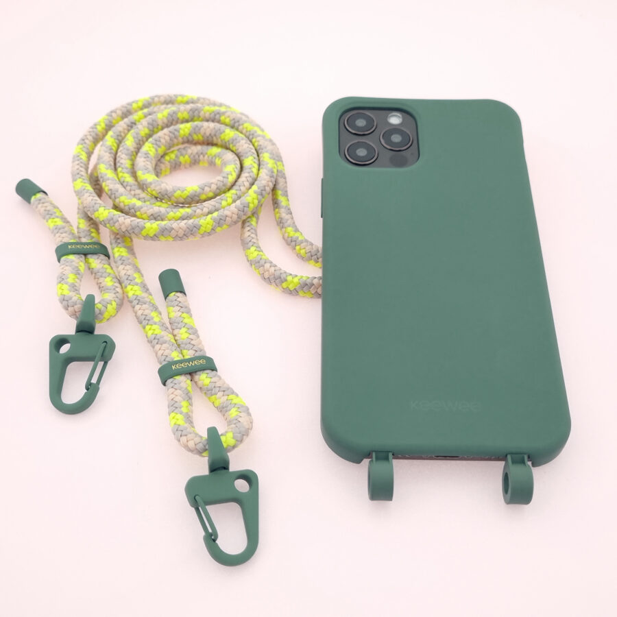 Handykette Just Mix PETROL & NEON Snap inkl. DUO Case – Bild 9