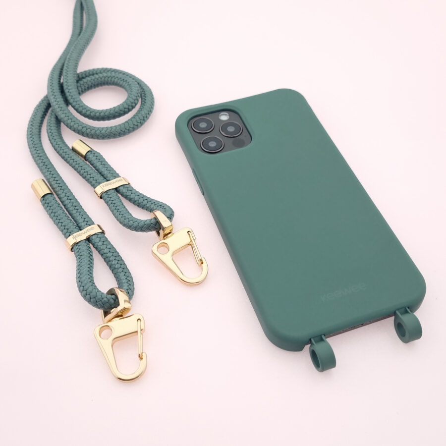 Handykette Just Mix PETROL Snap inkl. DUO Case
