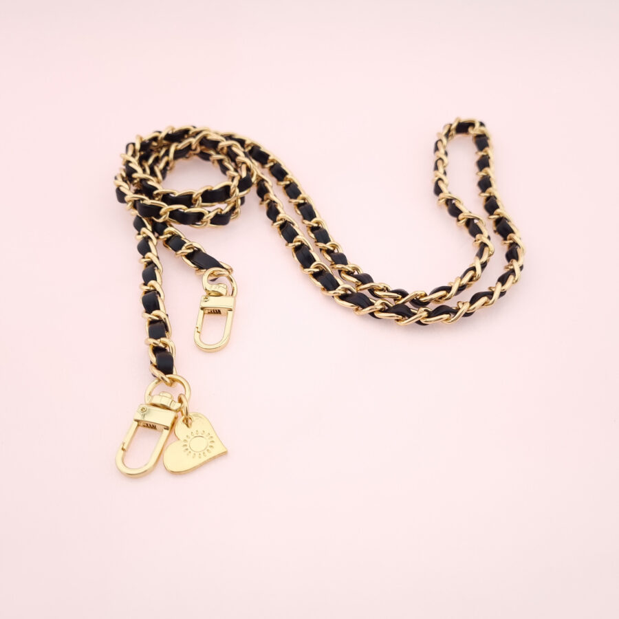Handykette GOLD METAL BLACK Snap – Bild 2