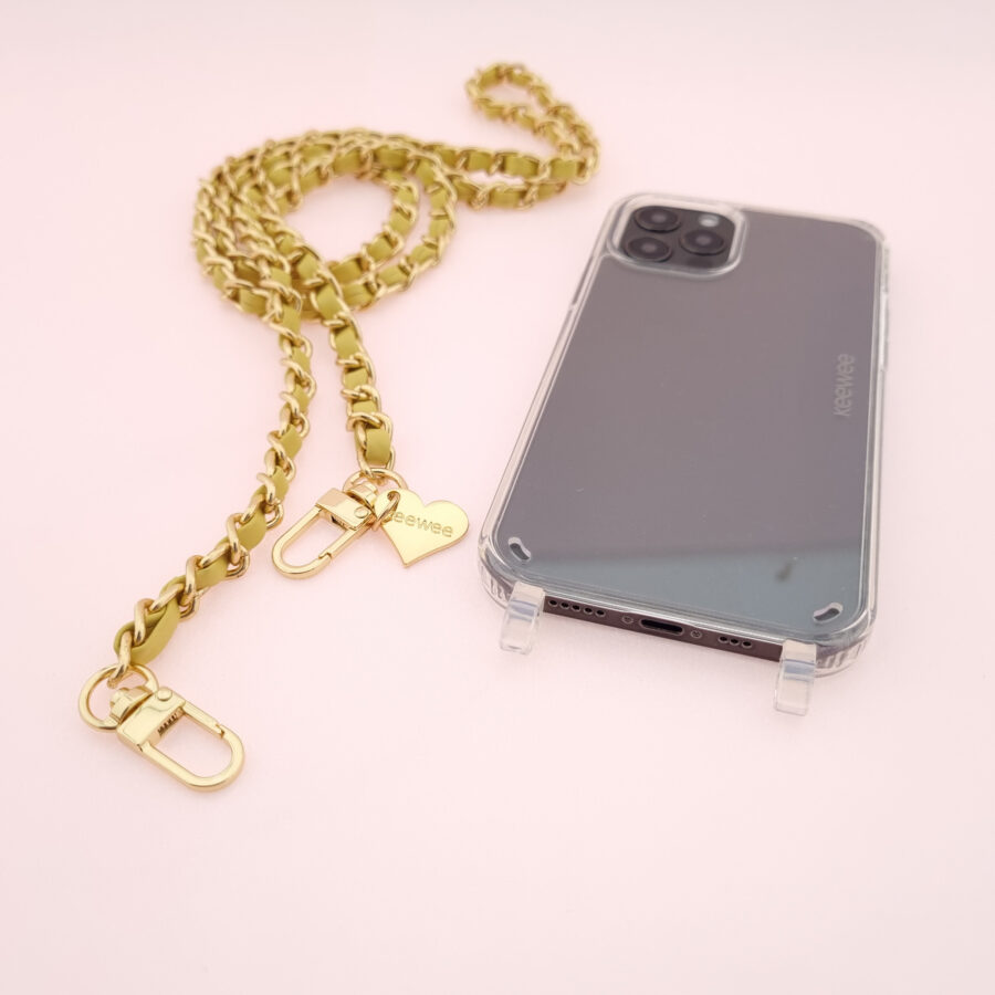 Handykette GOLD METAL TACO Snap inkl. Case – Bild 4