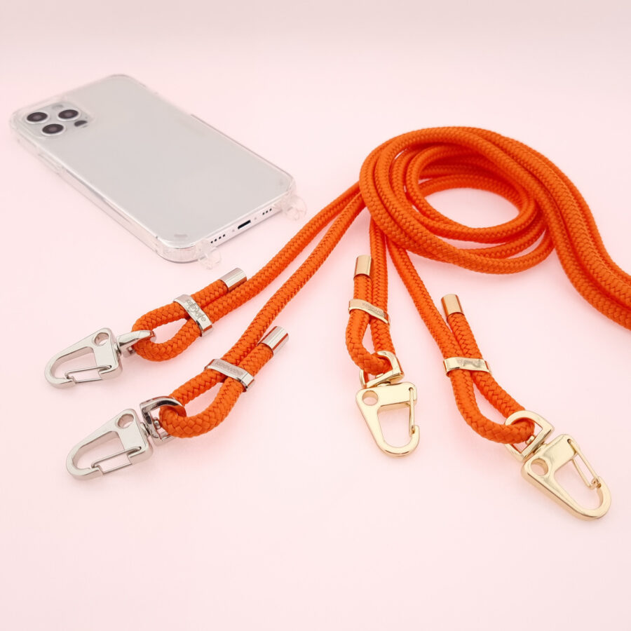Handykette ORANGE Snap Premium inkl. Case
