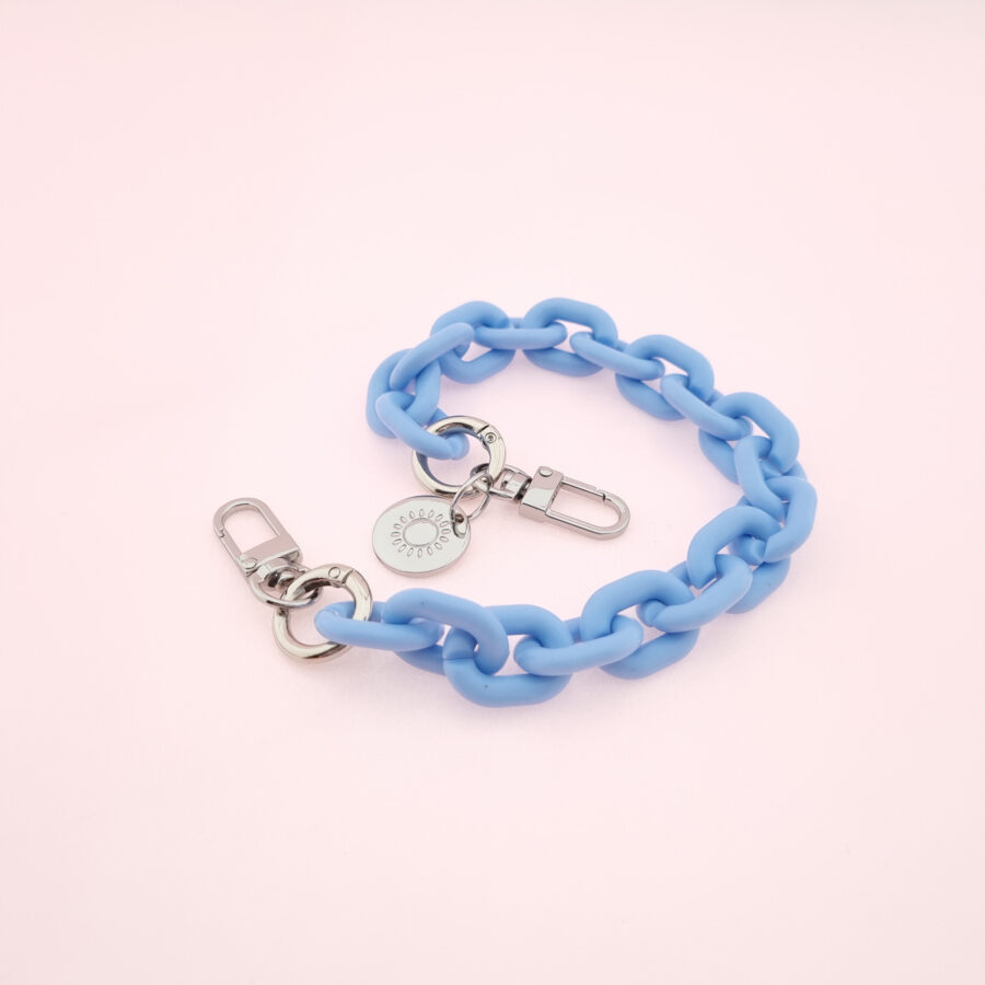 Phone Charm Pop Art BABY BLUE – Bild 2