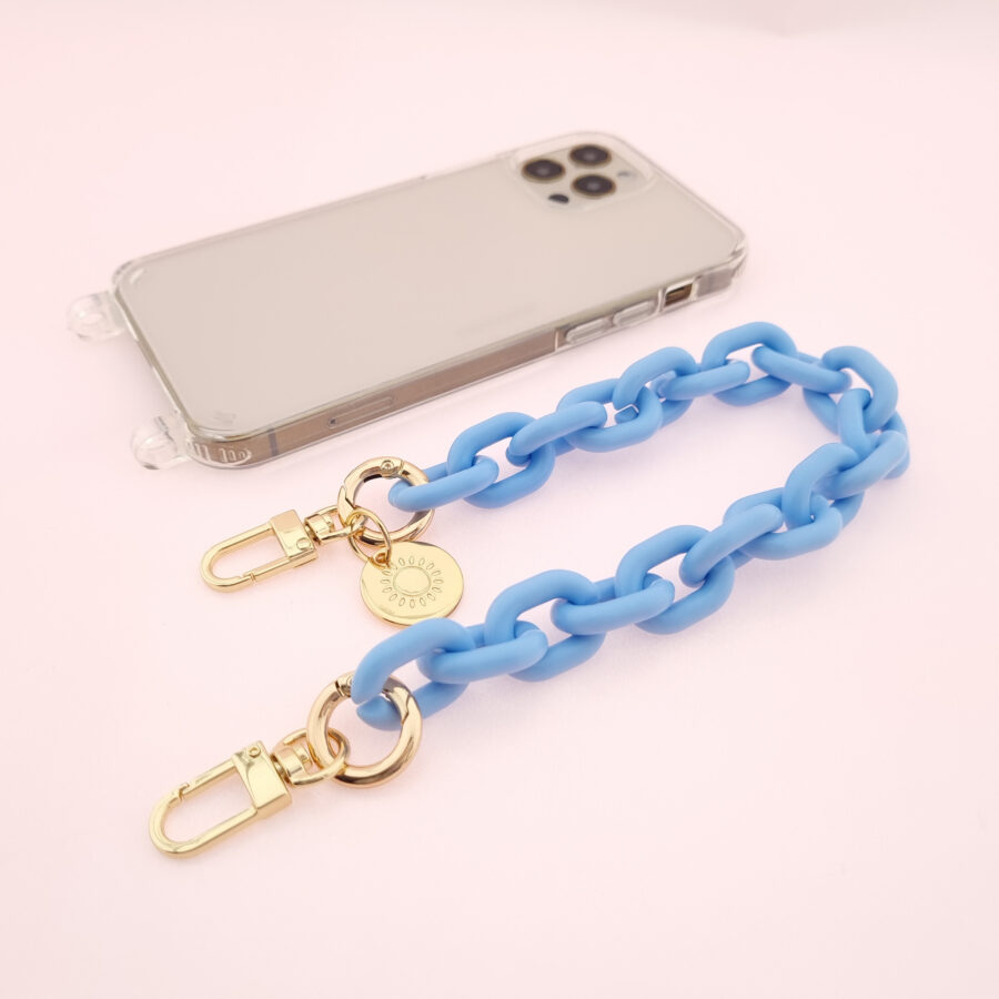 Phone Charm Pop Art BABY BLUE – Bild 3