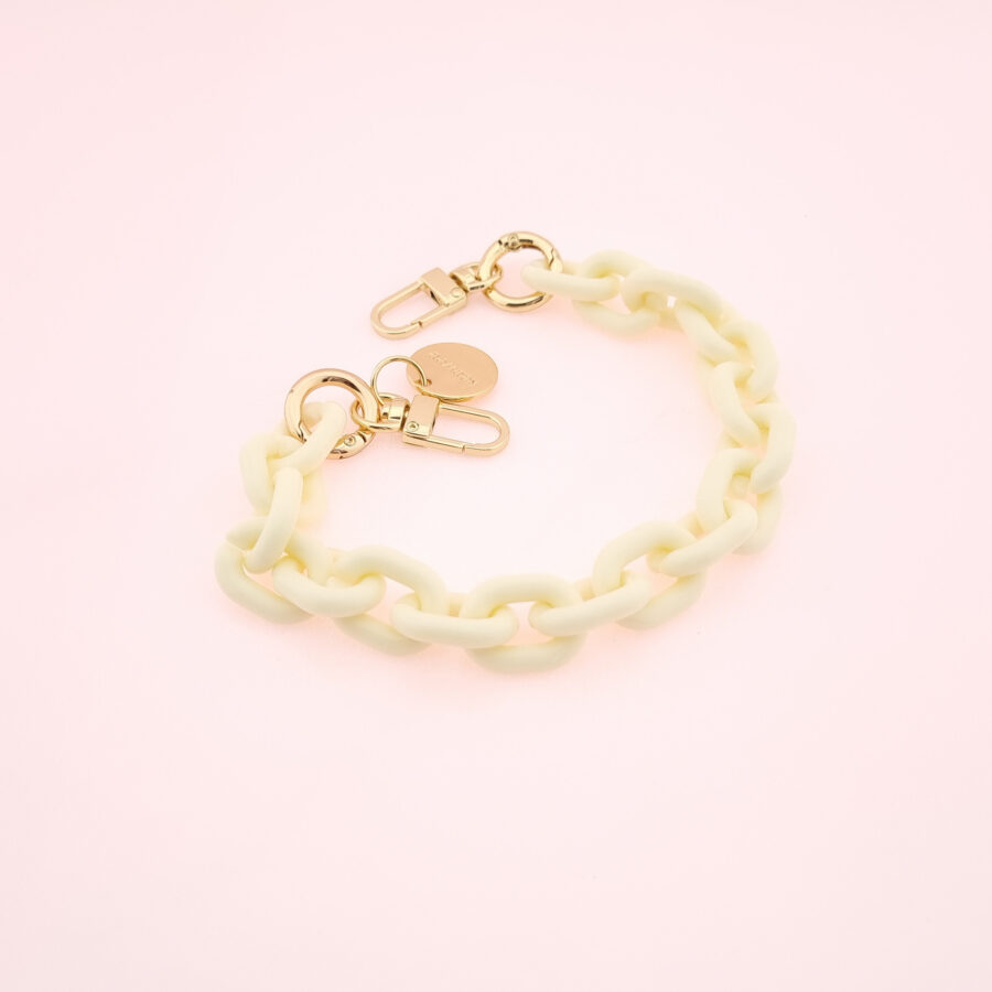 Phone Charm Pop Art CREAM WHITE – Bild 2