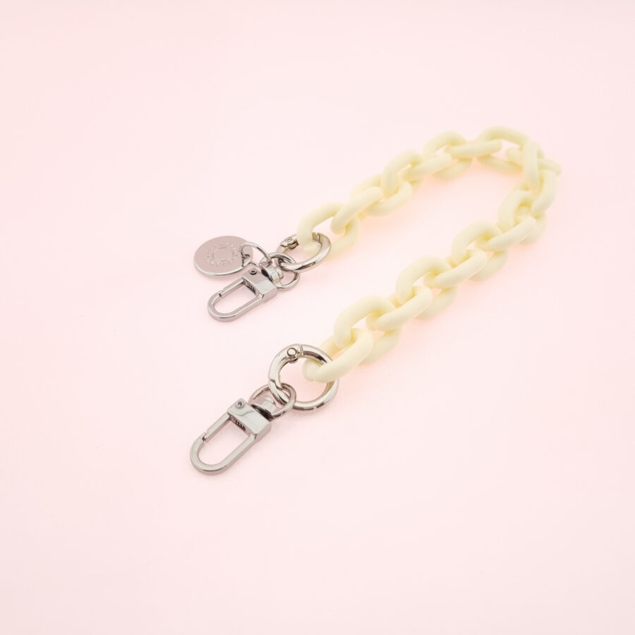 Phone Charm Pop Art CREAM WHITE – Bild 3