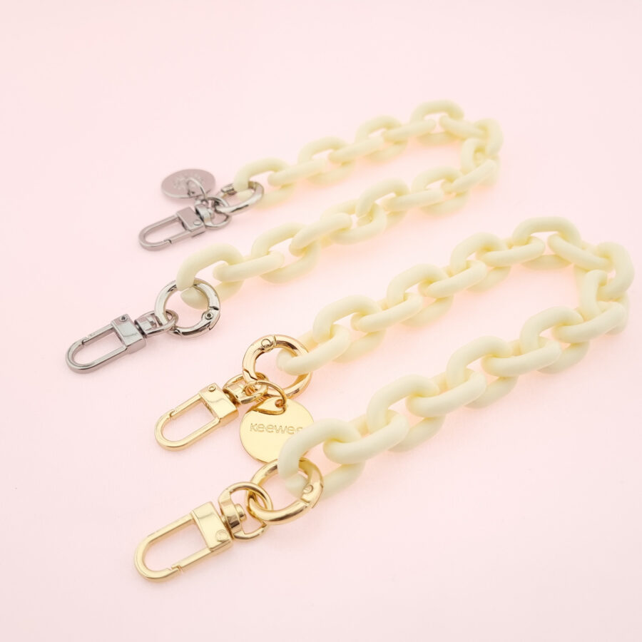 Phone Charm Pop Art CREAM WHITE