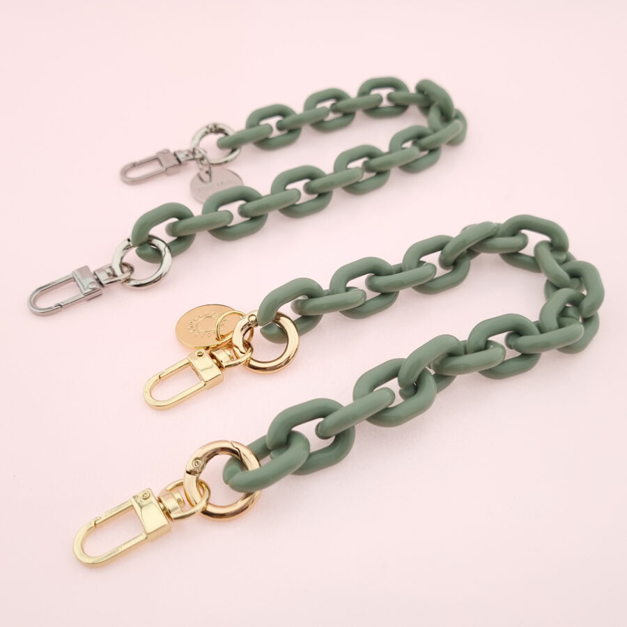 Phone Charm Pop Art VELVET GREEN