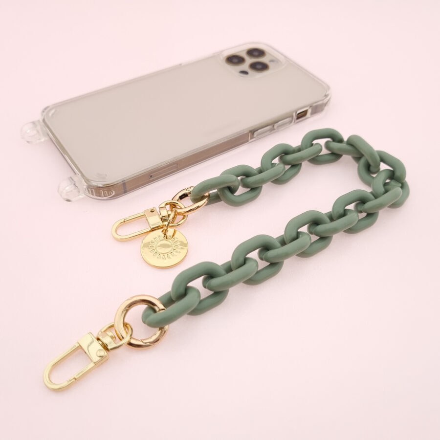 Phone Charm Pop Art VELVET GREEN – Bild 3