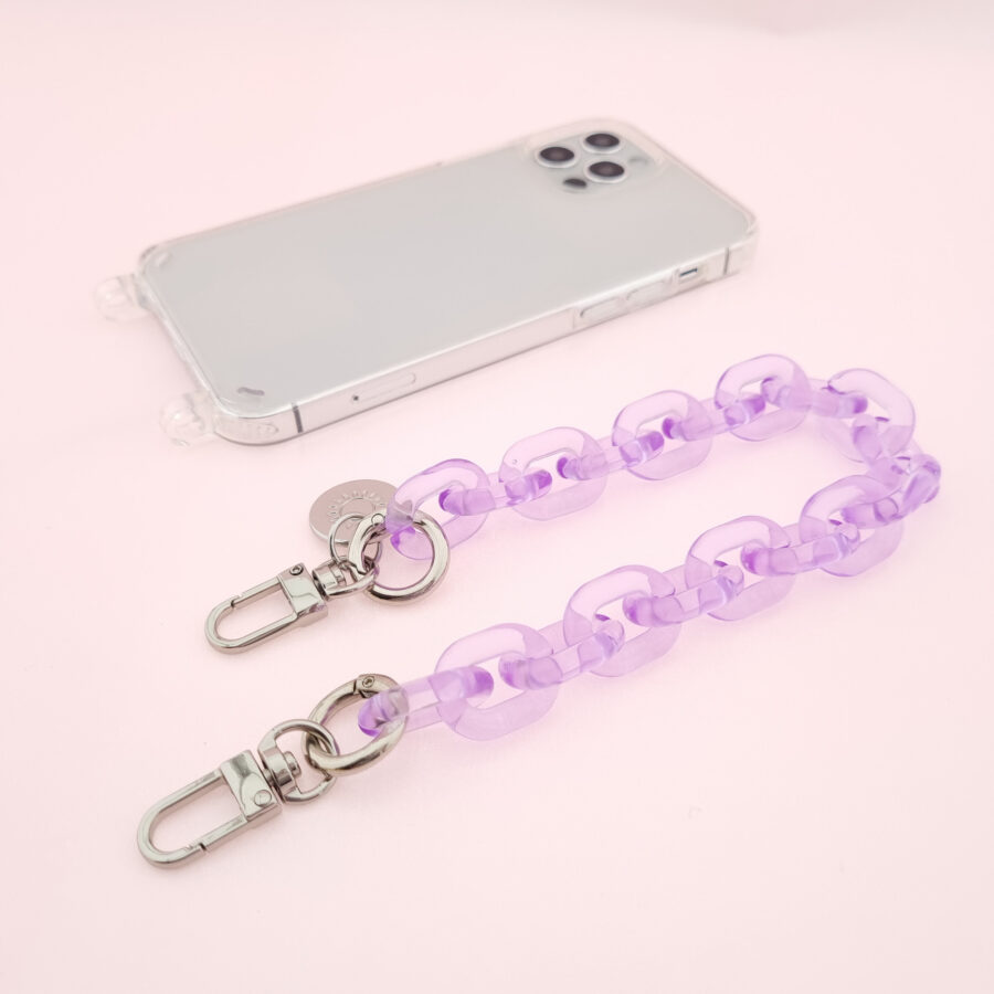 Phone Charm Pop Art CRYSTAL LILAC – Bild 8