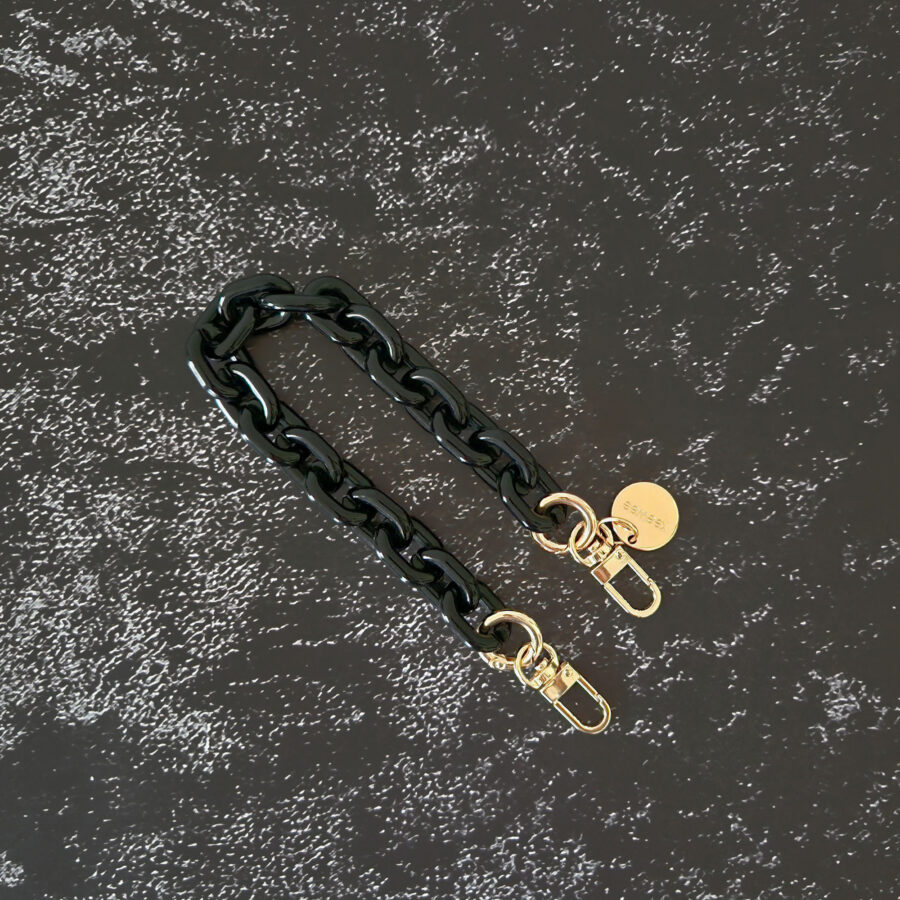 Phone Charm Pop Art PURE BLACK