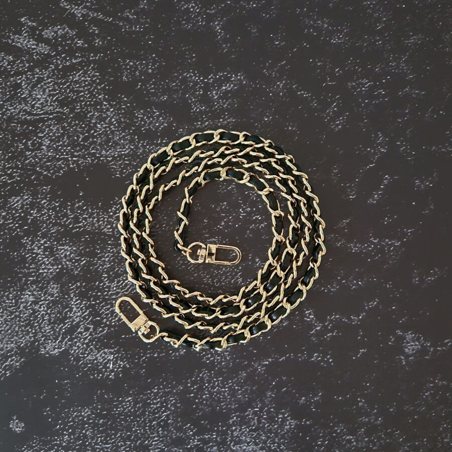 Handykette GOLD METAL BLACK Snap