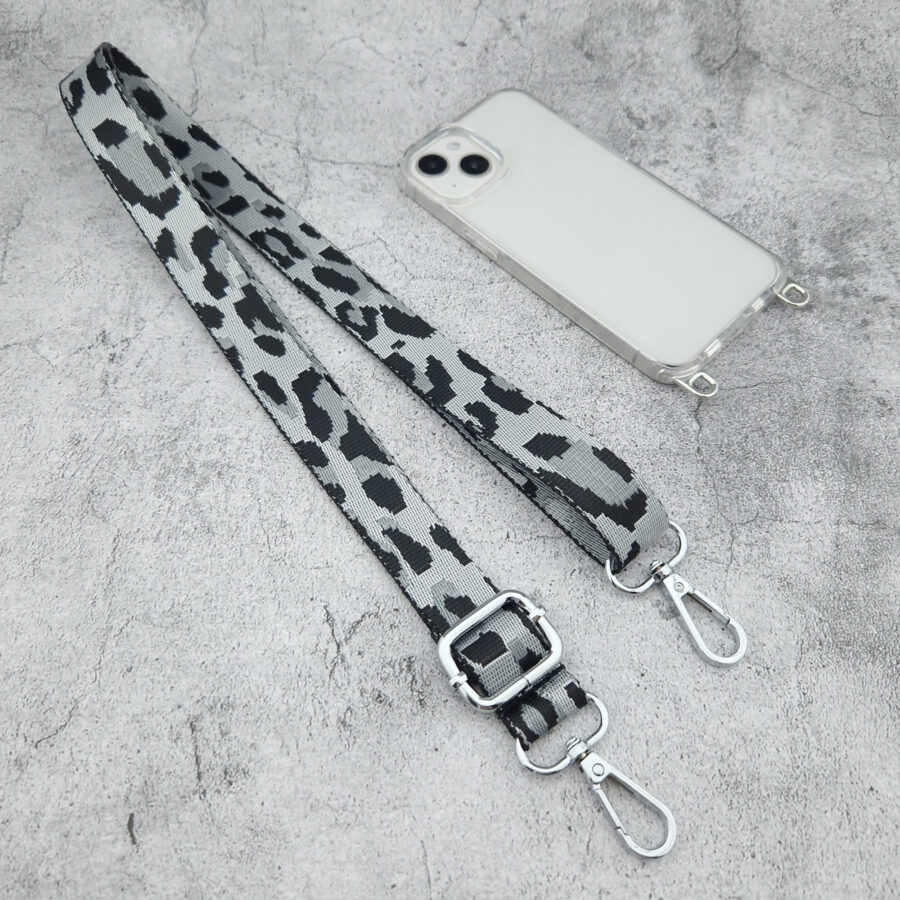 Handygurt LEO ALL GREY + Silber – Bild 4