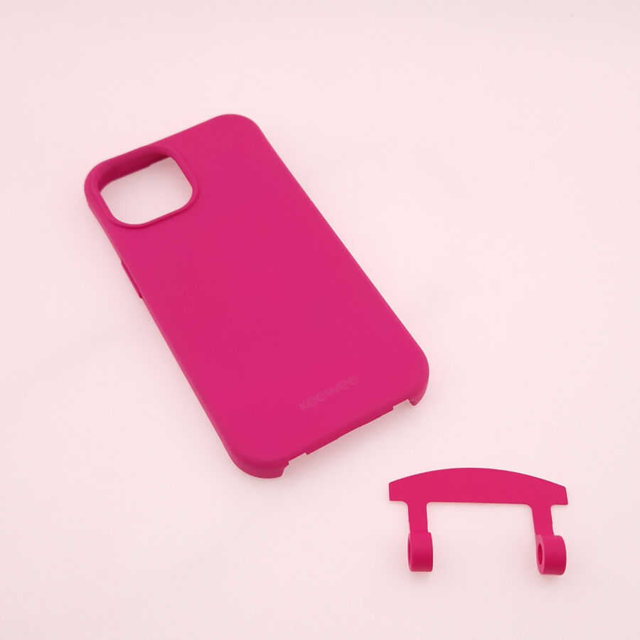 DUO Case FUCHSIA inkl. Connector für 2in1 Handykette